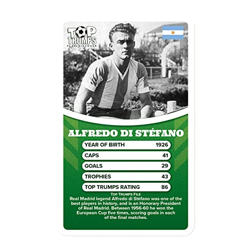 Top Trumps Legends of World Football - Who Is Your Hero? Card Game