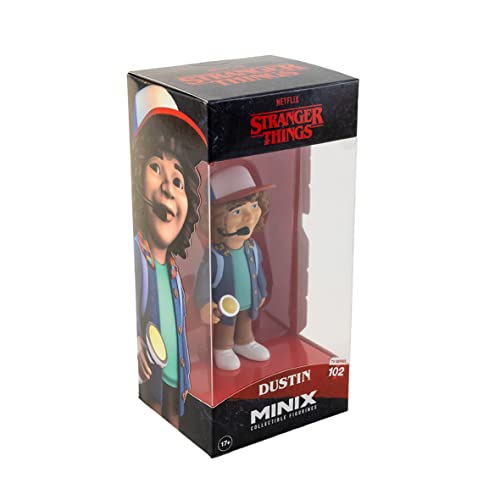 Bandai Minix Stranger Things Dustin Model | Collectable Dustin Stranger Things Figure | Bandai Minix Stranger Things Merchandise Range | Stranger Things Figures Make Great Stranger Things Gifts