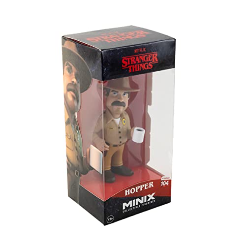 Bandai Minix Stranger Things Hopper Model | Collectable Hopper Stranger Things Figure | Bandai Minix Stranger Things Merchandise Range | Stranger Things Figures Make Great Stranger Things Gifts