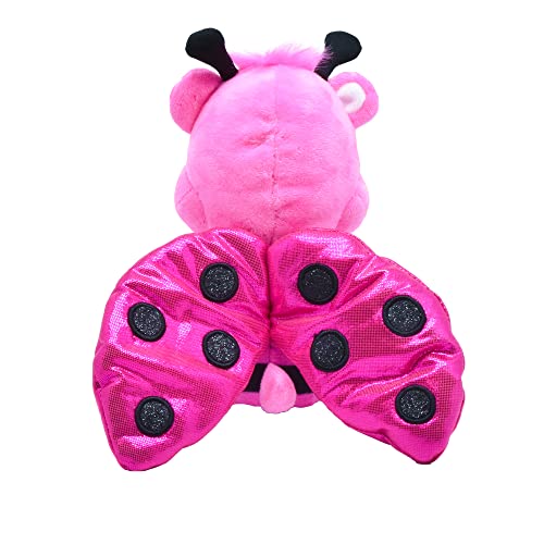 Care Bears | Lady Bug Bear 22cm Bean Plush | Collectable Cute Plush Toy, Cuddly Toys for Children, Soft Toys for Girls and Boys, Cute Teddies Suitable for Girls and Boys Ages 4+ | Basic Fun 22321