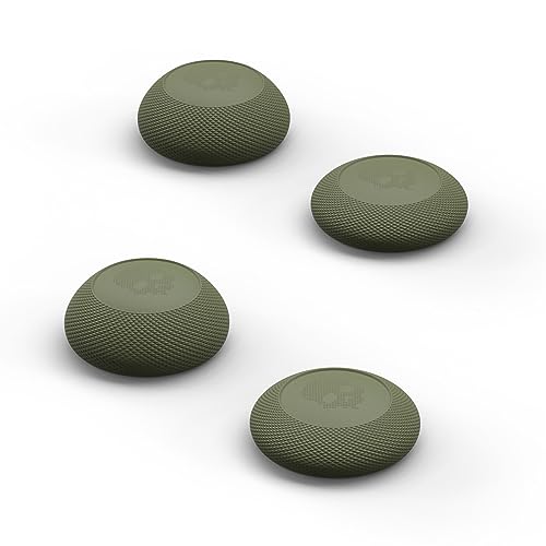 Skull & Co. Convex Thumb Grip Caps Joystick Cap Analog Stick Cover Thumbstick Grip Cover for XBOX (XSX/XB1) Controller - OD Green, 2 Pairs (4pcs)