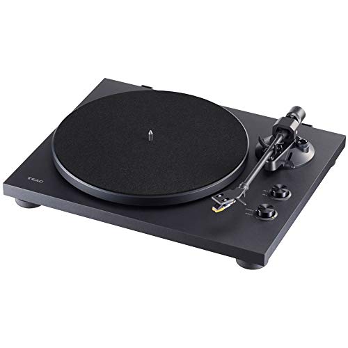 TEAC TN-280BT 2-speed Analog Turntable with Phono EQ and Bluetooth (Black)