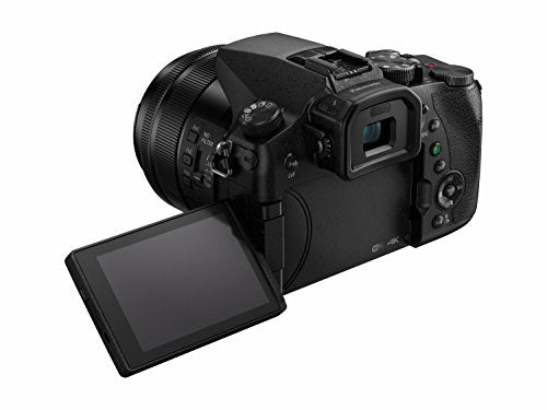 Panasonic Lumix FZ2000 | Bridge Expert Camera (1'' 20MP Sensor, Leica Zoom 20x F2.8-4.5, OLED Viewfinder, Adjustable Touch Screen, 4K Unlimited Video, Stabilisation) Black – French Version