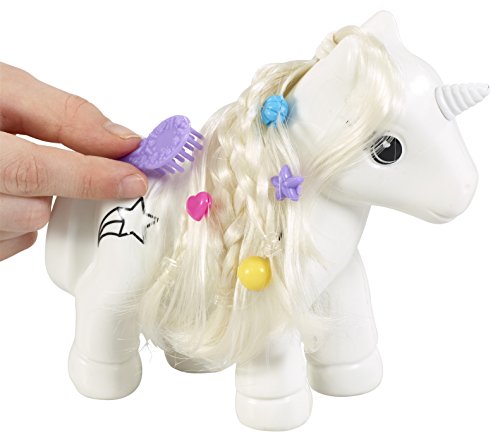 CRAYOLA Colour 'n' Style Unicorn | Colour Your Own Unicorn Again and Again | Includes Washable Marker Pens, Beads & Hairbrush | Ideal for Kids Aged 4+