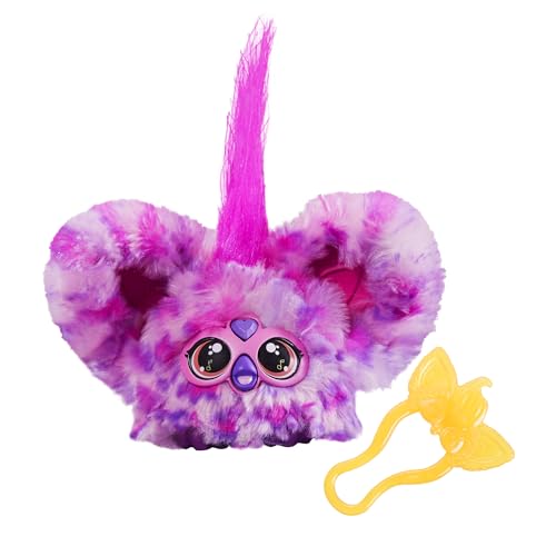 Furby Furblets Hip-Bop Mini Electronic Plush Toy, Pink, ()