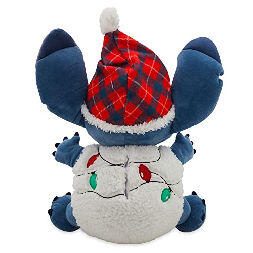 Disney Stitch Light-Up Holiday Plush – 12 Inches