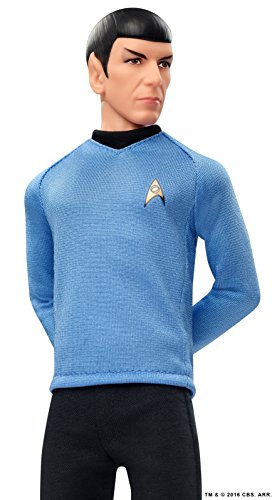 BARBIE MATTEL COLLECTOR DOLL - STAR TREK 50TH ANNIVERSARY THE ORIGINAL SERIES - BLACK LABEL SPOCK (DGW68)