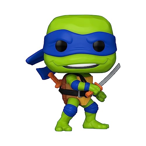 Funko Pop! Movies: Teenage Mutant Ninja Turtles - (Teenage Mutant Ninja Turtles (TMNT) ) Leonardo - Collectable Vinyl Figure - Gift Idea - Official Merchandise - Toys for Kids & Adults - Movies Fans