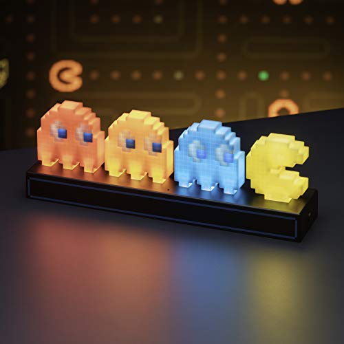 Pac Man and Ghosts Light, Plastic, Multicolor, 15 x 31 cm