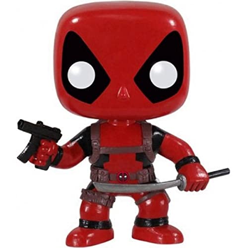 Funko Marvel POP! Vinyl Deadpool With Gun and Sword - Collectable Vinyl Figure - Gift Idea - Official Merchandise - Toys for Kids & Adults - Comic Books Fans - Model Figure for Collectors and Display