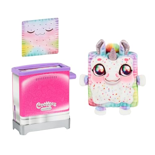 Cookeez Makery Toasty Treatz Toaster With Scented Plush | Make A Soft and Squishy Surprise Plush Friend | Pop-in-Bread And See A Surprise Plush Pop Up