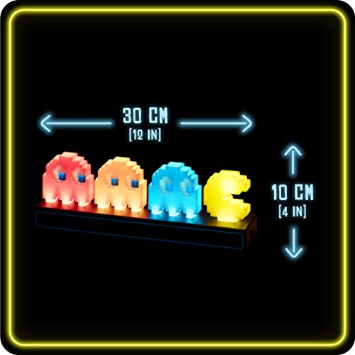 Pac Man and Ghosts Light, Plastic, Multicolor, 15 x 31 cm