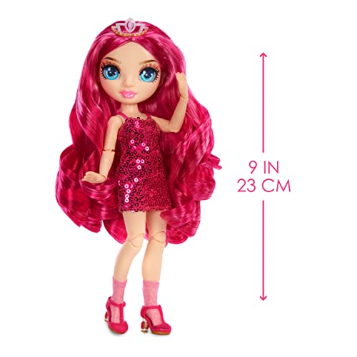 Rainbow High Junior High - STELLA MONROE - 9"/23cm Rainbow Fashion Doll with Outfit and Accessories - Includes Fabric Backpack with Open and Close Feature - Gift & Collectable for Kids Ages 6+