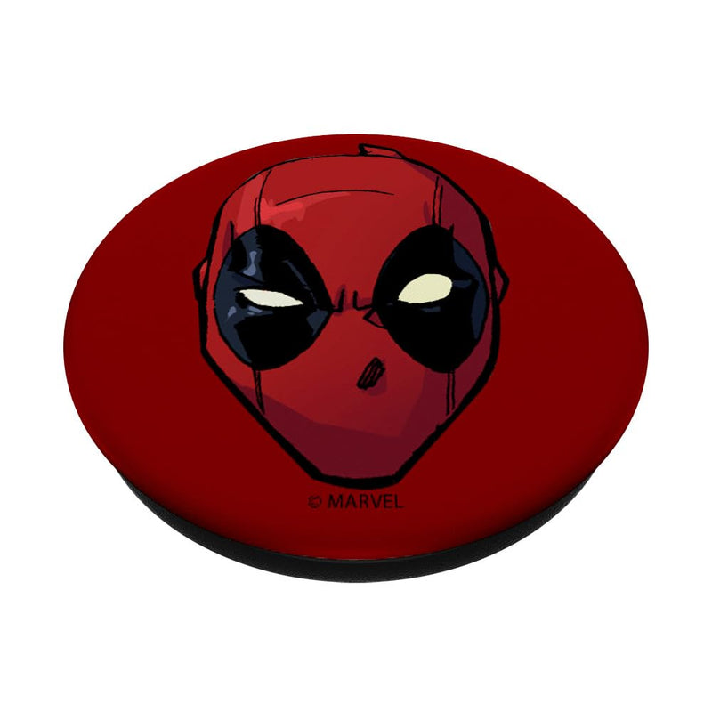 Marvel Deadpool Big Face PopSockets Swappable PopGrip