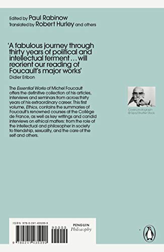 Ethics: Subjectivity and Truth: Essential Works of Michel Foucault 1954-1984 (Penguin Modern Classics)