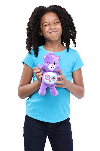 Care Bears | Share Bear 22cm Bean Plush | Collectable Cute Plush Toy, Cuddly Toys for Children, Soft Toys for Girls and Boys, Cute Teddies Suitable for Girls and Boys Ages 4+ | Basic Fun 22042