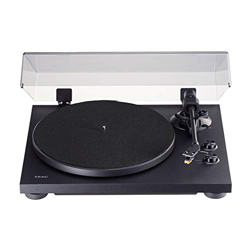 TEAC TN-280BT 2-speed Analog Turntable with Phono EQ and Bluetooth (Black)