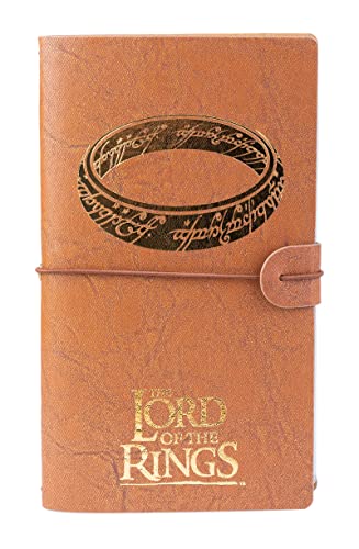 Grupo Erik The Lord Of The Rings One Ring Travel Journal | PU Leather Journal Notebook | Diary Journal | LOTR Notebook | Lord Of The Rings Gifts | Lord Of The Rings Merchandise
