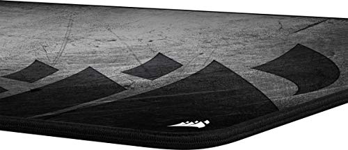 Corsair MM350 PRO Premium Spill-Proof, Stain-Resistant Cloth Gaming Mouse Pad (93 x 40 cm Surface, Micro-Weave Fabric, 4 mm Thick Plush Rubber, Durable Anti-Fray Edges) Extended XL, Black/Grey