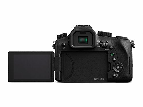 Panasonic Lumix FZ2000 | Bridge Expert Camera (1'' 20MP Sensor, Leica Zoom 20x F2.8-4.5, OLED Viewfinder, Adjustable Touch Screen, 4K Unlimited Video, Stabilisation) Black – French Version