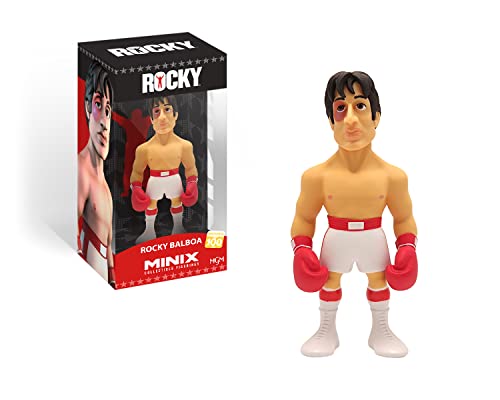 MINIX Bandai Rocky Balboa Model | Collectable Rocky Figure From The Rocky Films | Bandai Rocky Toys Range | Collect Your Favourite Rocky Figures From The Movies | Rocky Movie Merchandise