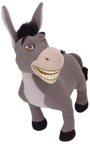 Hasbro Shrek 2 12'' Plush Donkey