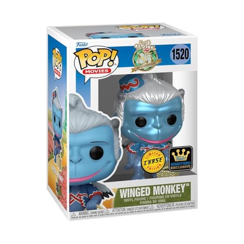 Funko POP! Movies: the Wizard Of Oz - Winged Monkey - 1/6 Odds for Rare Chase Variant - Flocked - Collectable Vinyl Figure - Gift Idea - Official Merchandise - Toys for Kids & Adults - Movies Fans