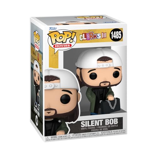 Funko POP! Movies: Clerks 3 - Silent Bob - Collectable Vinyl Figure - Gift Idea - Official Merchandise - Toys for Kids & Adults - Movies Fans - Model Figure for Collectors and Display