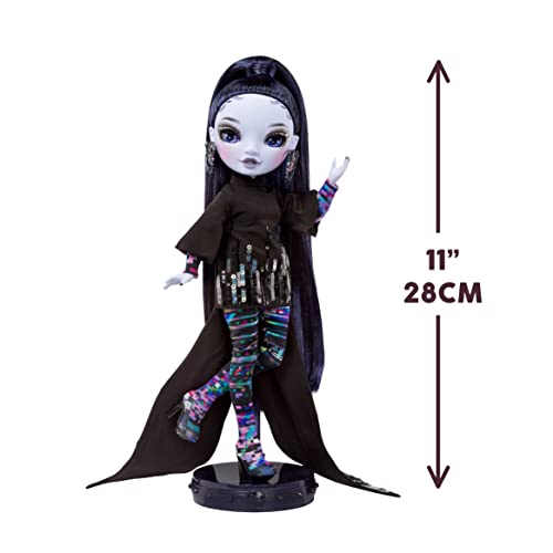 Rainbow High Shadow High - REINA GLITCH CROWNE - Purple Fashion Doll With Fashionable Outfit And 10+ Colourful Play Accessories - Great Kids And Collectors Ages 4+