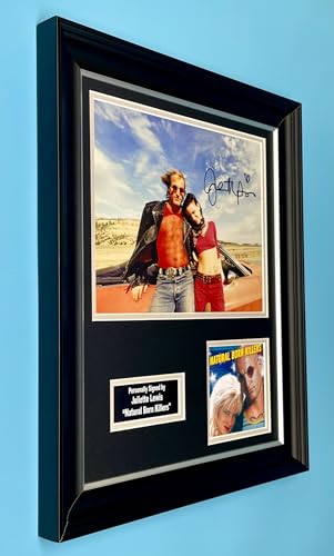 Juliette Lewis Signed Photo In Luxury Handmade Wooden Frame With Beckett Verification & AFTAL Member Certificate Of Authenticity Autograph Movie Film TV Memorabilia Natural Born Killers Poster