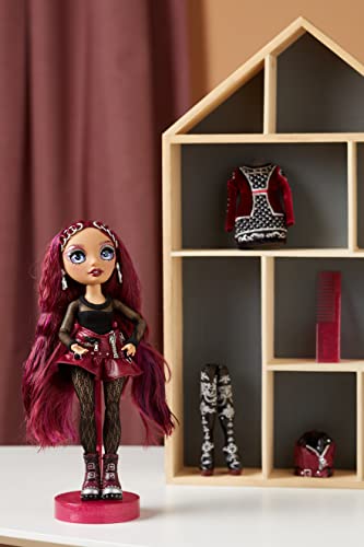 Rainbow High 578291EUC Mila Berrymore-Burgundy Red Fashion Doll Includes 2 Mix and Match Designer Outfits with Accessories-for Kids 6-12 Years Old and Collectors, 3 x 12 x 12 inches