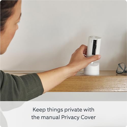 Introducing Ring Pan-Tilt Indoor Camera | Plug-In Pet Security Camera | 360° pan & 169° tilt coverage, Manual Privacy Cover, HD video, Two-Way Talk, Wi-Fi | 30-day free trial of Ring Protect