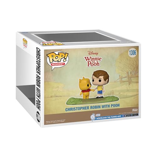 Funko Pop! Moments: Disney - Christopher Robin - Olympia - Winnie the Pooh - Collectable Vinyl Figure - Gift Idea - Official Merchandise - Toys for Kids & Adults - TV Fans