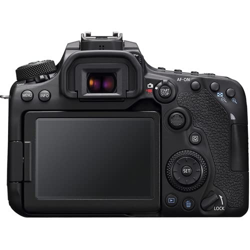 Canon EOS 90D + EF-S 18-135mm f/3.5-5.6 IS USM - 32.5 MP, APS-C sensor | 10 fps, Dual Pixel CMOS AF | Wi-Fi & Bluetooth | 4K Video | Vari-Angle Touchscreen