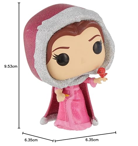 Funko POP! Disney: Beauty and the Beast - Winter Belle - Diamond Glitter - Collectable Vinyl Figure - Gift Idea - Official Merchandise - Toys for Kids & Adults - Model Figure for Collectors