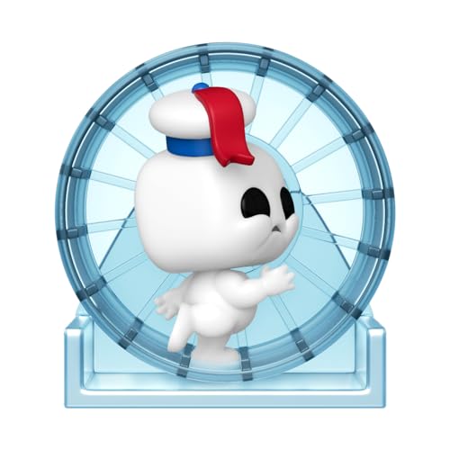 Funko POP! Deluxe : Ghostbusters: Frozen Empire - Mini Puft In Wheel - Collectable Vinyl Figure - Official Merchandise - Toys for Kids & Adults - Movies Fans - Model Figure for Collectors