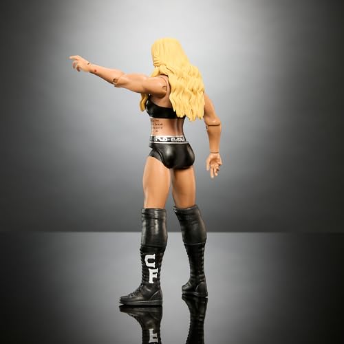 Mattel WWE Action Figures, 6-inch Collectible Charlotte Flair with 10 Articulation Points & Life-Like Look, HTW21