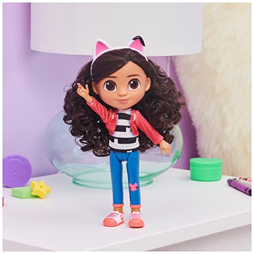 Gabby's Dollhouse, 20.3-cm Gabby Girl Doll, Kids’ Toys for Ages 3 and above