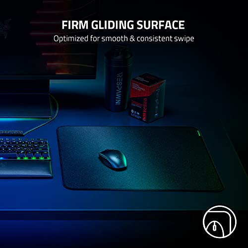 Razer Strider - Hybrid Mouse Mat with a Soft Base and Smooth Glide (Hybrid Soft/Hard Mat , Anti-slip Base, Anti-fraying Stitched Edges, Water-resistant) XXL | Black