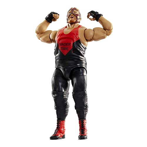 WWE Elite Action Figure Royal Rumble Vader with Accessory and Dok Hendrix Build-A-Figure Parts, HKP16