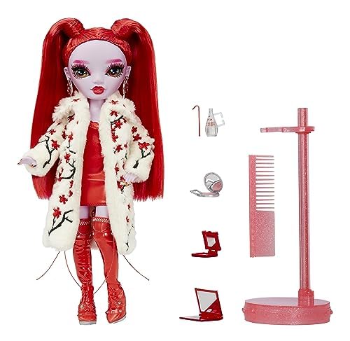 Rainbow High Shadow High Series 3 - Rosie - Red Fashion Doll - Fashionable Outfit, Extra Long Hair & 10+ Colourful Play Accessories - Great for Kids 4-12 Years Old & Collectors