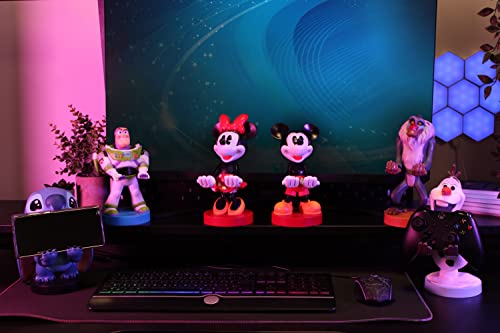 Cable Guys - Disney Minnie Mouse Gaming Accessories Holder & Phone Holder for Most Controller (Xbox, Play Station, Nintendo Switch) & Phone