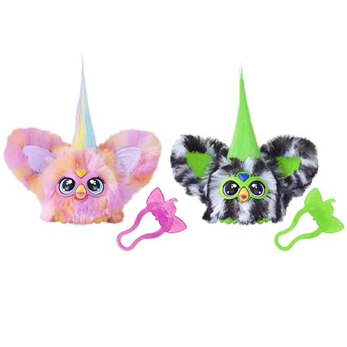 FURBY Hasbro Furblets Fierce & Fabulous 2-Pack Electronic Plush Toys