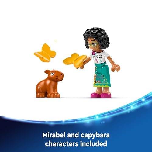 LEGO ǀ Disney Encanto Mirabel’s Photo Frame and Jewellery Box, Buildable Toy for Kids with Wearable Bracelet and Mirabel Madrigal Character Mini-Doll Figure, Gift for Girls and Boys Aged 6 Plus 43239