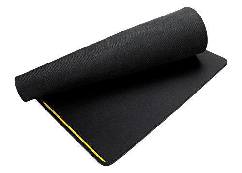 Corsair MM200 Extended Cloth Surface Mousepad Glide-Optimised Textile Surface, Anti-Slip Base, Designed for Optical and Laser Mice, 930 x 300 x 2 mm, Black