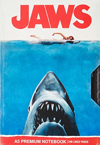 Pyramid International Jaws Notebook with Retro VHS Design Cover in Presentation Gift Box - Official Merchandise,,a5