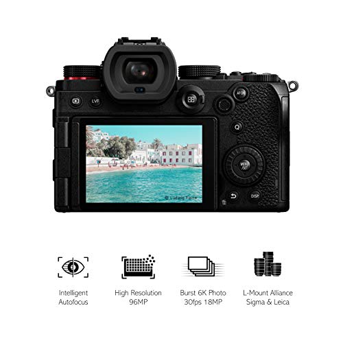 Panasonic LUMIX DC-S5E-K S5 Full Frame Compact 4K Mirrorless Camera with OLED Live Tiltable Viewfinder (Body only)