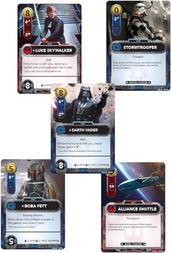 Fantasy Flight Games | Star Wars: The Deck-Building Game | Strategy Card Game | Ages 12+ | 2 Players | 30 Minutes Playing Time