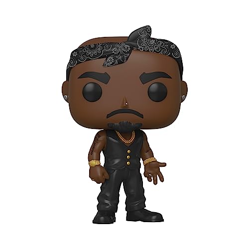 Funko POP! Rocks Tupac - Collectable Vinyl Figure - Gift Idea - Official Merchandise - Toys for Kids & Adults - Music Fans - Model Figure for Collectors and Display