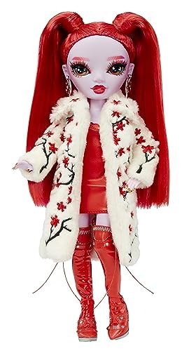 Rainbow High Shadow High Series 3 - Rosie - Red Fashion Doll - Fashionable Outfit, Extra Long Hair & 10+ Colourful Play Accessories - Great for Kids 4-12 Years Old & Collectors